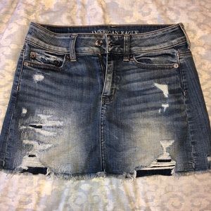 American Eagle Jean Skirt